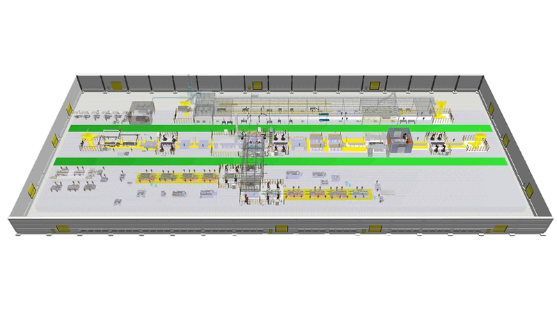 商用車(chē)整車(chē)焊接生產(chǎn)線